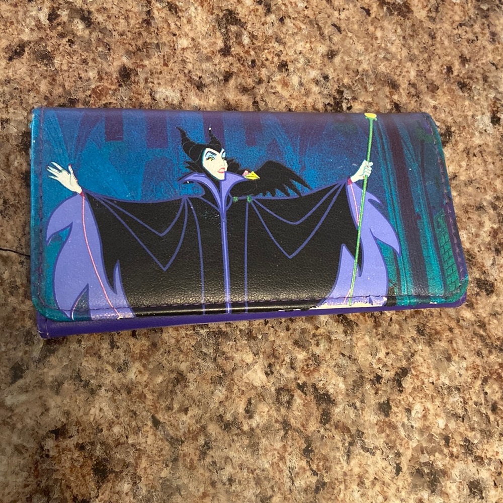 Used Loungefly Maleficent wallet